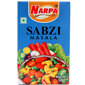Приправа для овощей Сабджи масала "Narpa" Sabzi masala, 50 г