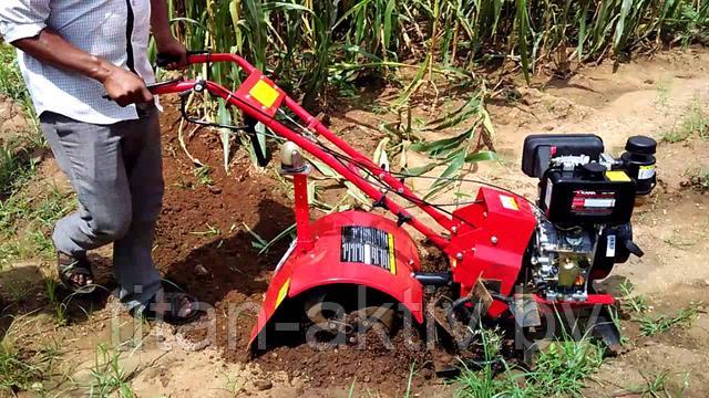 Эксплуатация мотоблока На картинке изображен один из этапов эксплуатации мотоблока