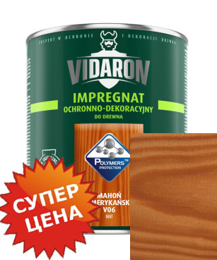 Vidaron Impregnat V06 американское красное дерево - Пропитка для древесины, 2.5л | Видарон Импрегнат