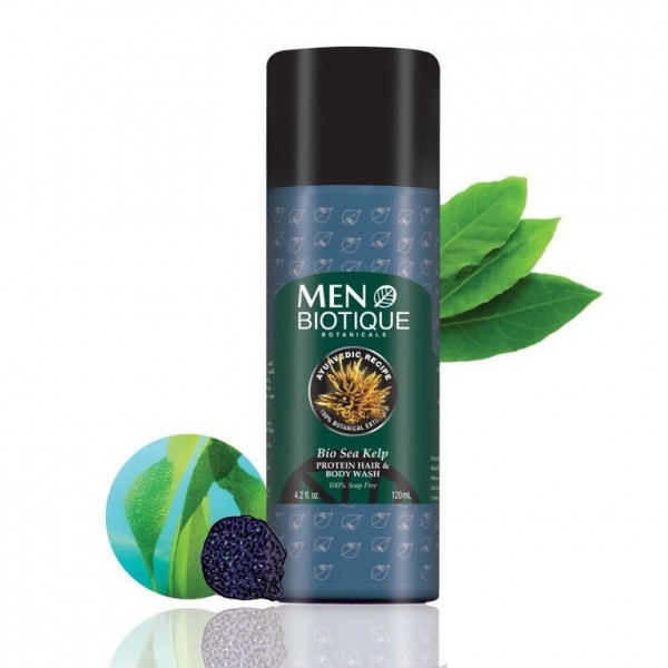 Шампунь и гель для тела для мужчин Biotique Men Bio Sea Kelp, 190 мл.