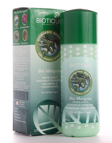 Шампунь-кондиционер Biotique с нимом против перхоти, 190 мл