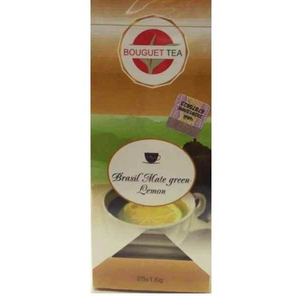 Травяной чай "Бразильский мате с лимоном" BOUGUET TEA, 25*2г