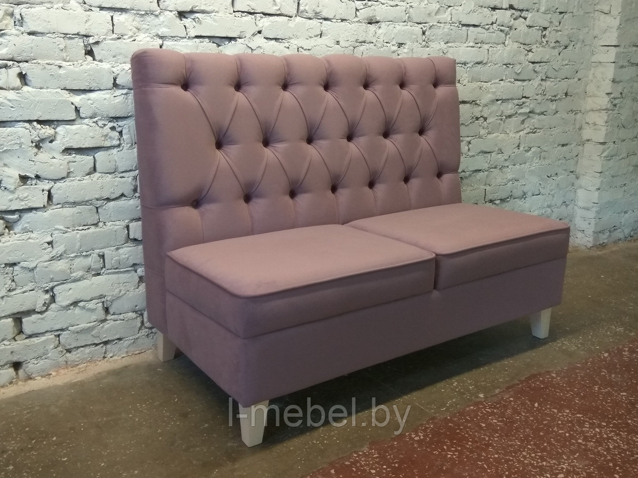 Диван  для ресторана Верт 2