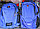 Рюкзак  SwissGear с usb выходом для наушников синий, фото 2