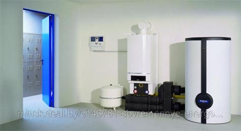 Конденсационный газовый котел Buderus Logamax plus GB162 45 кВт настенный - фото 3 - id-p2776857