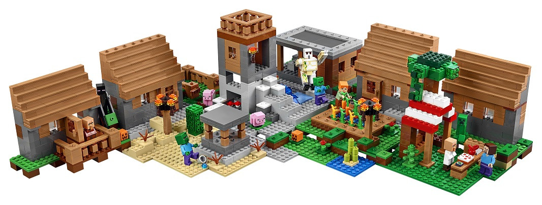 Конструктор Bela Майнкрафт 10531 "Деревня" аналог LEGO Minecraft 21128 1622 дет. - фото 3 - id-p65224735