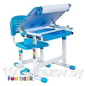  Детская парта Fun Desk Bambino blue  Парта-трансформер-мольберт