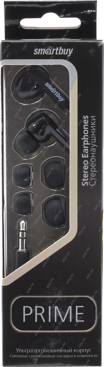 Внутриканальные наушники Smartbuy Prime (SBE-110) черный - фото 2 - id-p65274294