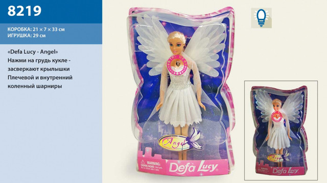 Кукла "Ангел" Defa Lucy 8219 со светящимися крыльями - фото 5 - id-p65303429