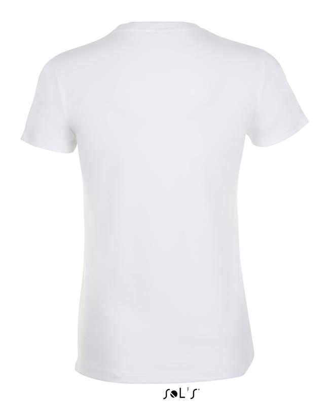 Оптом Фуфайка (футболка) REGENT женская, белая - фото 2 - id-p65314504