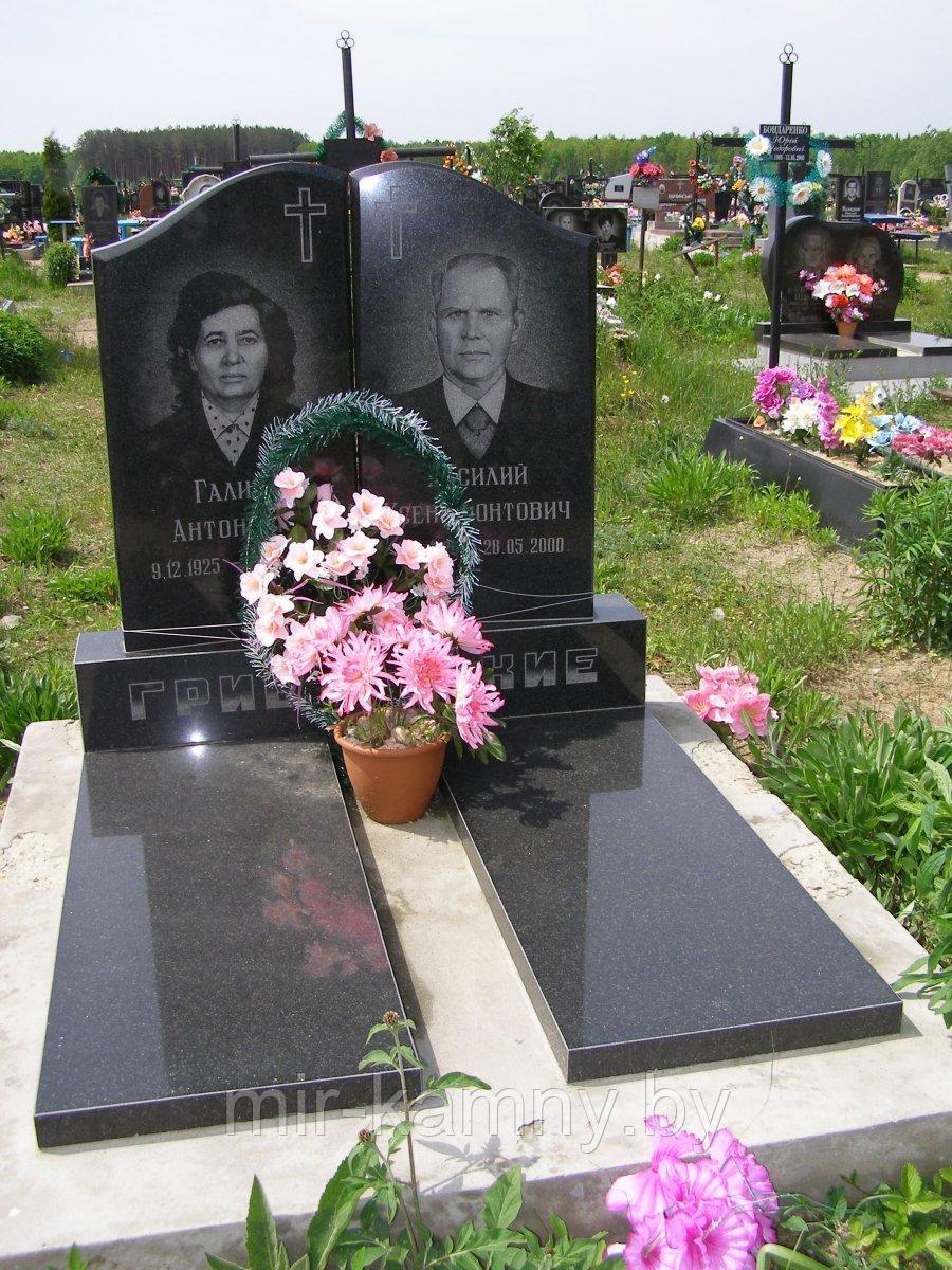 ПАМЯТНИК ИЗ ГРАНИТА ДВОЙНОЙ