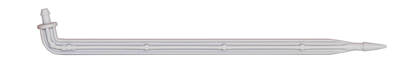 Капельный наконечник AIP с креплением 100° высотой 150 мм серый., фото 1