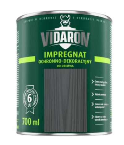 Vidaron Impregnat V16 антрацит серый - Защитная пропитка для древесины, 4.5л | Видарон Импрегнат - фото 2 - id-p65327742