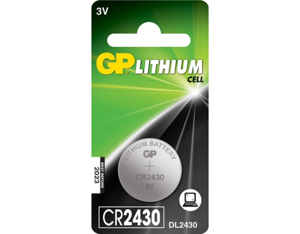 Батарейка (элемент питания) литиевая дисковая GP CR2430 - фото 2 - id-p65332603