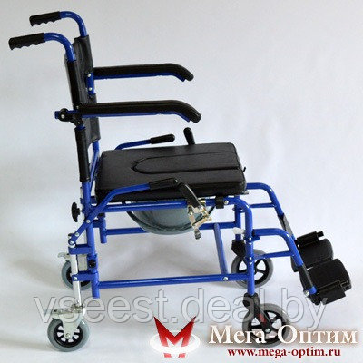 Инвалидная коляска с саноснащением HMP-7014KD активного типа - фото 10 - id-p65364110