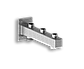 Крепление настенное - кронштейн для расширительного бака под группу безопасности Север, фото 2