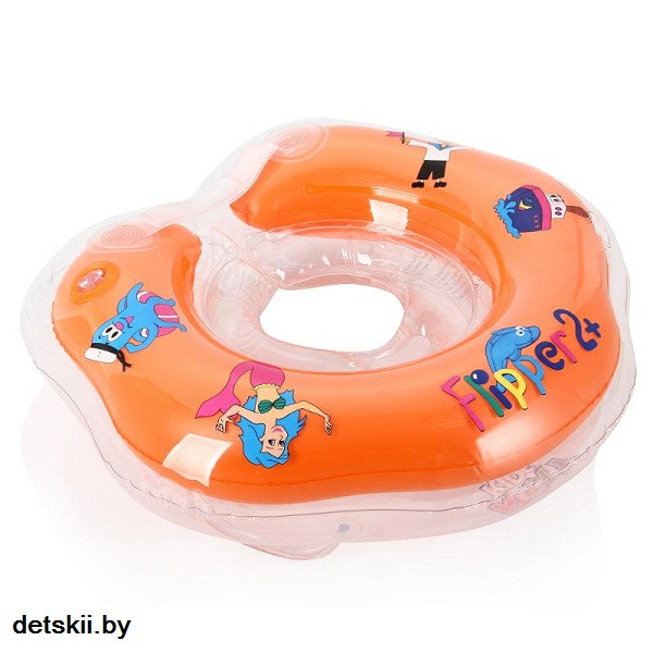 Круг для купания ROXY Flipper 2+ FL002 на шею для малышей