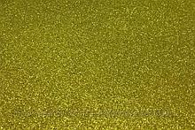 Фоамиран глиттерный золотой, 20x30 см.,толщина 2 мм (GEVA009)