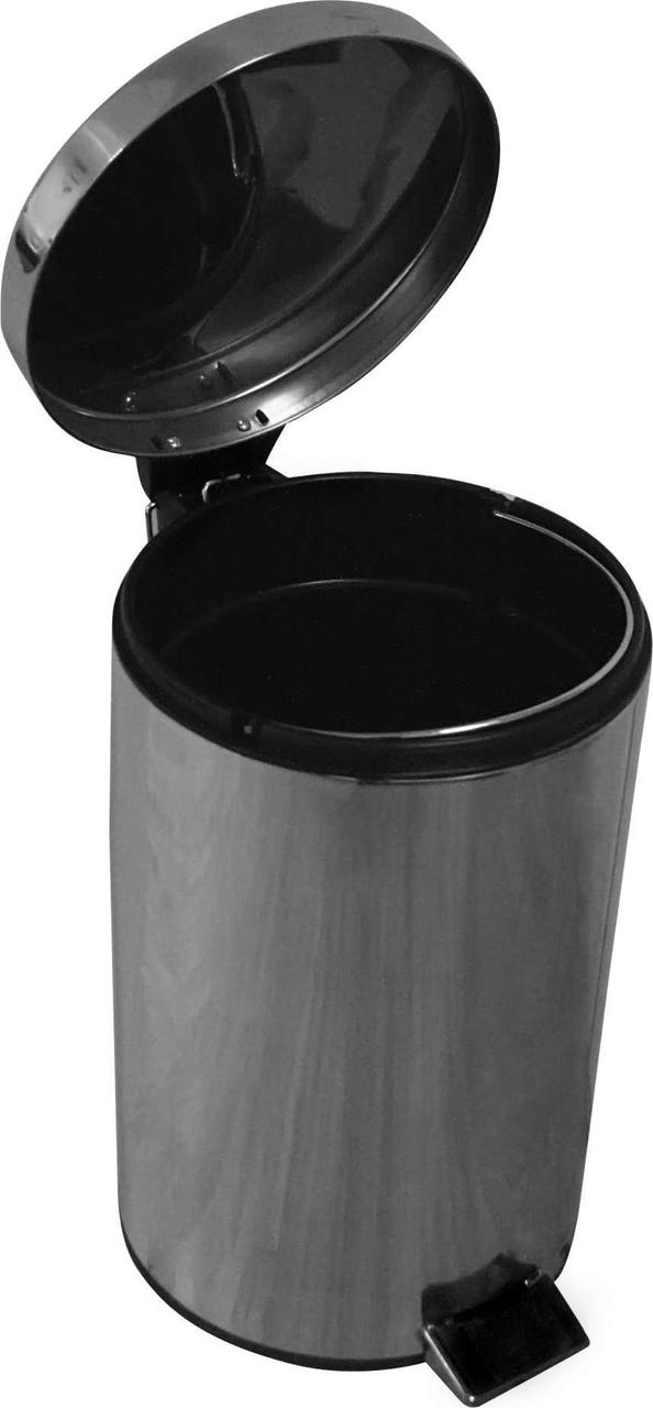 Ведро педальное 20л нерж.[RGS-3053А]