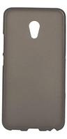 Чехол-накладка для Meizu M5 (силикон) темно-серый, фото 1