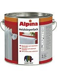 Эмаль алкидн. Alpina Для радиаторов (Alpina Heizkoerper) Белый 2,5л / 2,85кг, фото 2