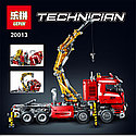 Конструктор Грузовой кран 20013, 1877 дет. аналог Лего Техник (LEGO Technic) 8258, фото 7