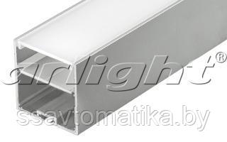 Профиль с экраном SL-LINE-5050-2500 ANOD+OPAL - фото 1 - id-p65419500