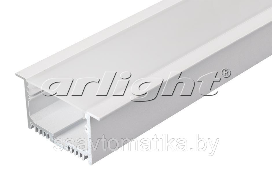 Профиль с экраном SL-LINIA62-F-2500 WHITE+OPAL - фото 1 - id-p65419661