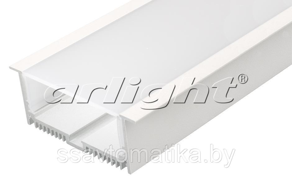 Профиль с экраном SL-LINIA88-F-2500 WHITE+OPAL - фото 1 - id-p65419674