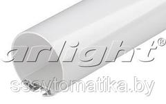 Профиль с экраном SL-ROUND-D60-2500 ANOD+OPAL