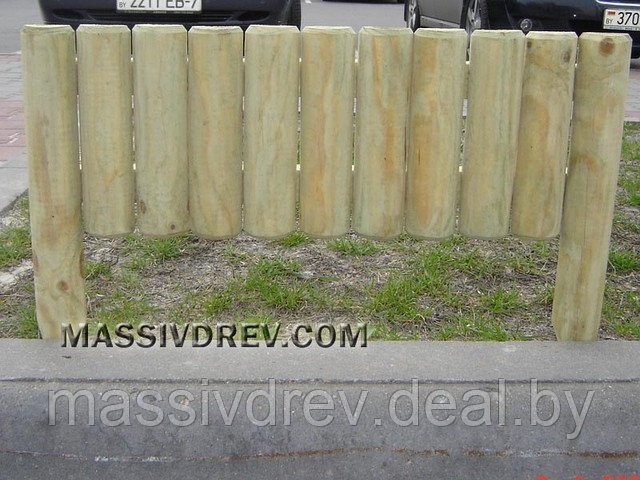 Заборчик деревянный "Березка" - фото 1 - id-p2794836