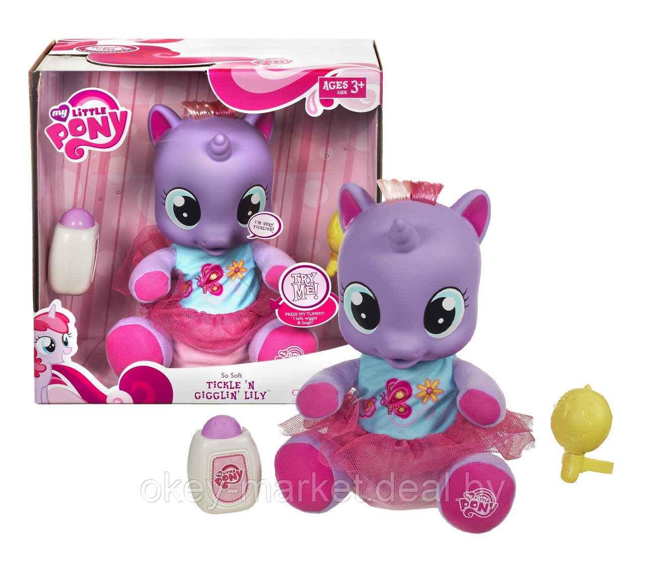 Интерактивная игрушка My Little Pony Озорная малышка Лили Hasbro A3826 - фото 1 - id-p65433534