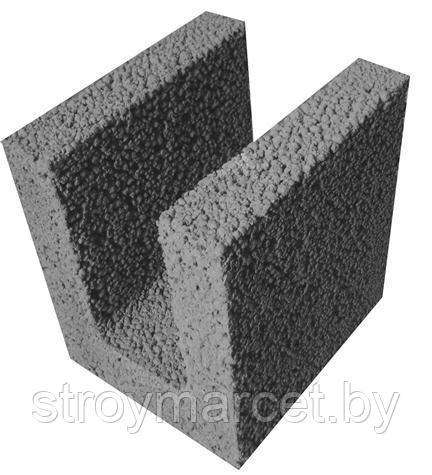 Блоки керамзитобетонные "ТермоКомфорт" для перемычек 225х200х240мм - фото 1 - id-p34842707