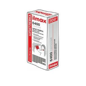 Шпаклевка ilmax 6400 для наружных работ - 20кг.