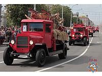 Парад техники, водная феерия и много конкурсов - День пожарной службы отметили в Минске
