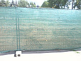 Сетка фасадная зеленая 80г/м2, фото 5