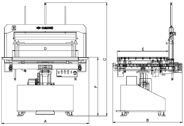 Конструкция вибросталкивателя Daeho DJ-1150