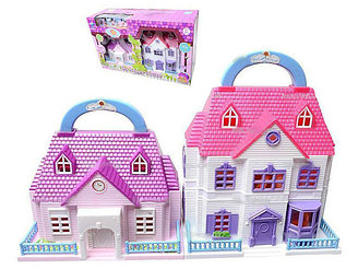 Кукольный дом "My happy house" 8051 с куклами и мебелью