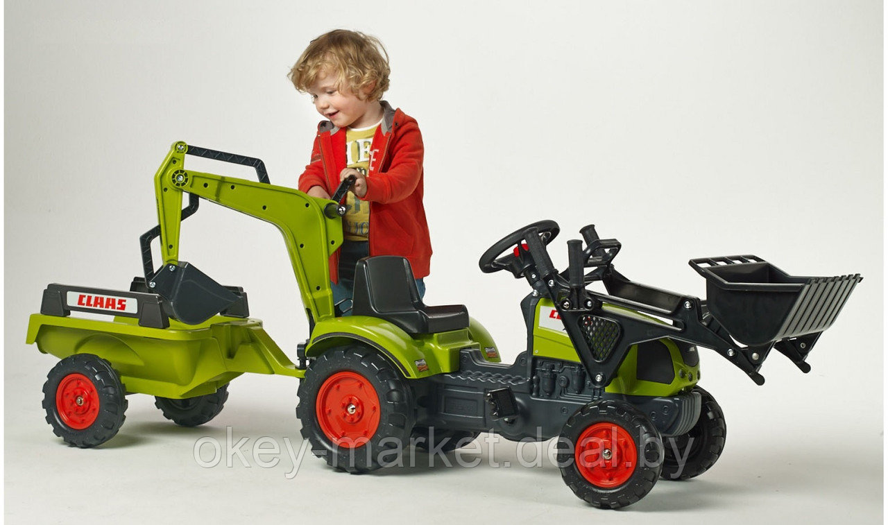 Детский педальный трактор Falk Class 2040N - фото 5 - id-p65460771