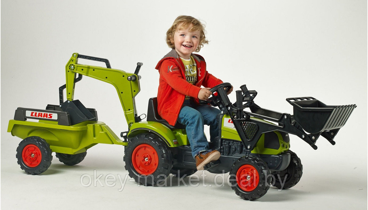 Детский педальный трактор Falk Class 2040N - фото 6 - id-p65460771
