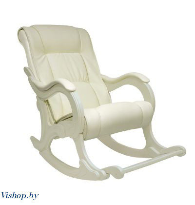 Кресло-качалка Модель 77 Дунди 112 сливочный - фото 1 - id-p65461515