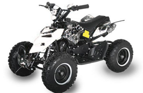 Детский квадроцикл Nitro Motors Repti Deluxe E-Start 6" 49cc - фото 1 - id-p65472718