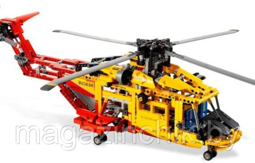 Конструктор Decool 3357 Вертолет 2 в 1 1056 дет. аналог Лего Техник (LEGO Technic 9396) - фото 4 - id-p65476388