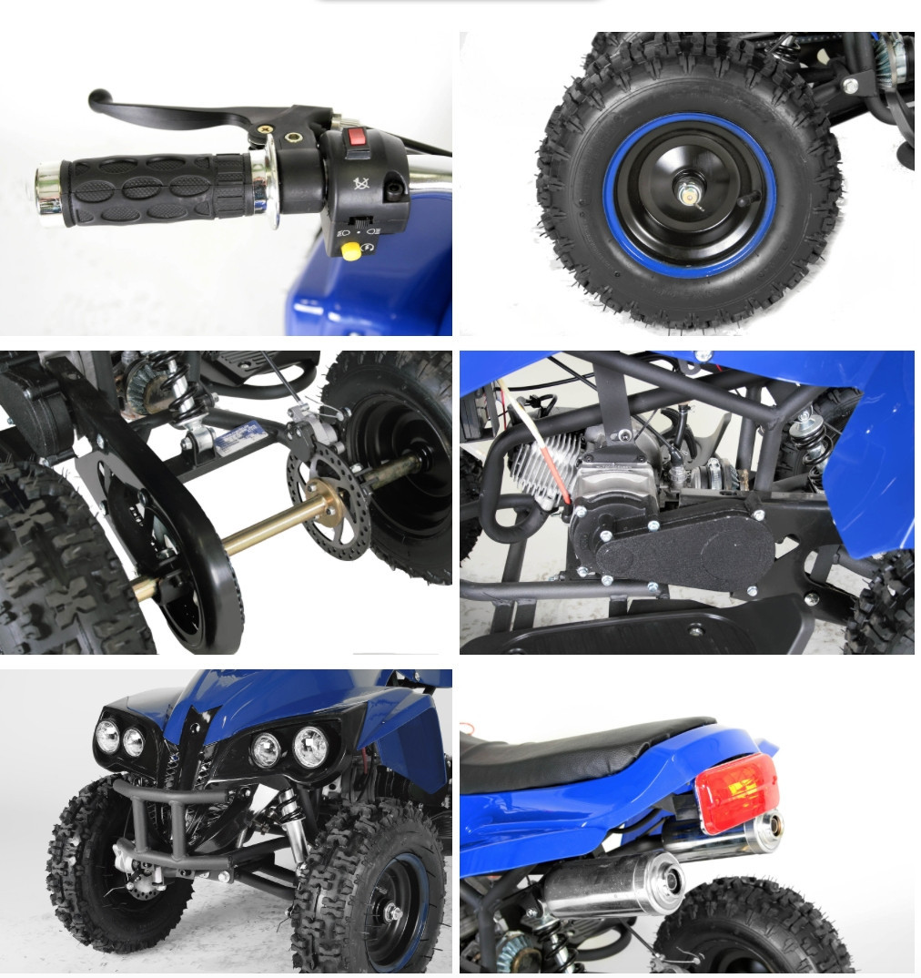 Детский квадроцикл Nitro Motors Anaconda E-Start 6" 49cc - фото 2 - id-p65472750