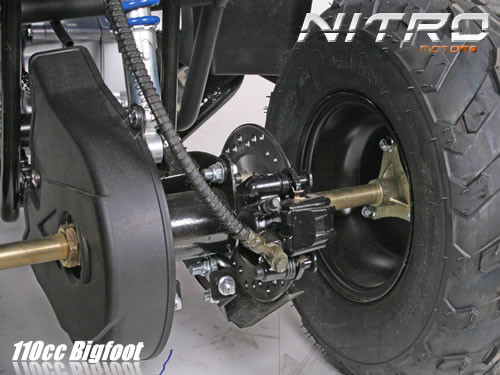 Квадроцикл Nitro Motors Big Foot 6" 110cc - фото 4 - id-p65484688