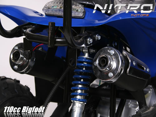 Квадроцикл Nitro Motors Big Foot 6" 110cc - фото 3 - id-p65484689