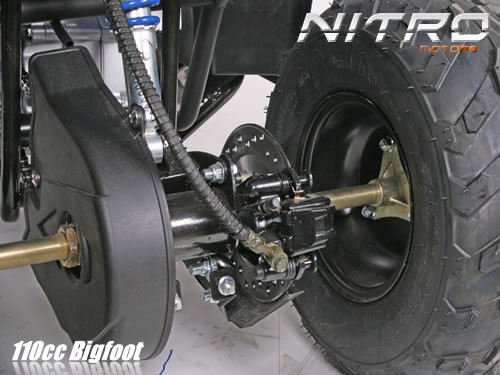 Квадроцикл Nitro Motors Big Foot 6" 110cc - фото 4 - id-p65484689