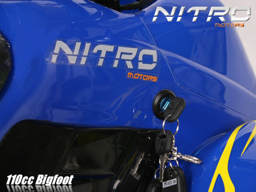 Квадроцикл Nitro Motors Big Foot 6" 110cc - фото 5 - id-p65484689