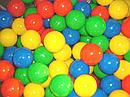 Набор мячиков шариков 100 шт для игровых палаток и домиков и сухих бассейнов для игровых центров мячики шарики, фото 2