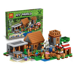 Конструктор Lele 79288 Деревня (аналог Lego Майнкрафт, Minecraft 21128), 1106 дет